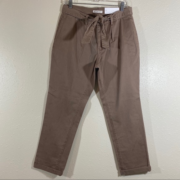 est 1946 Pants & Jumpsuits Est 946 Baggy Pleated Pants Classic Sz1 Ankle Belted Pants Baggy